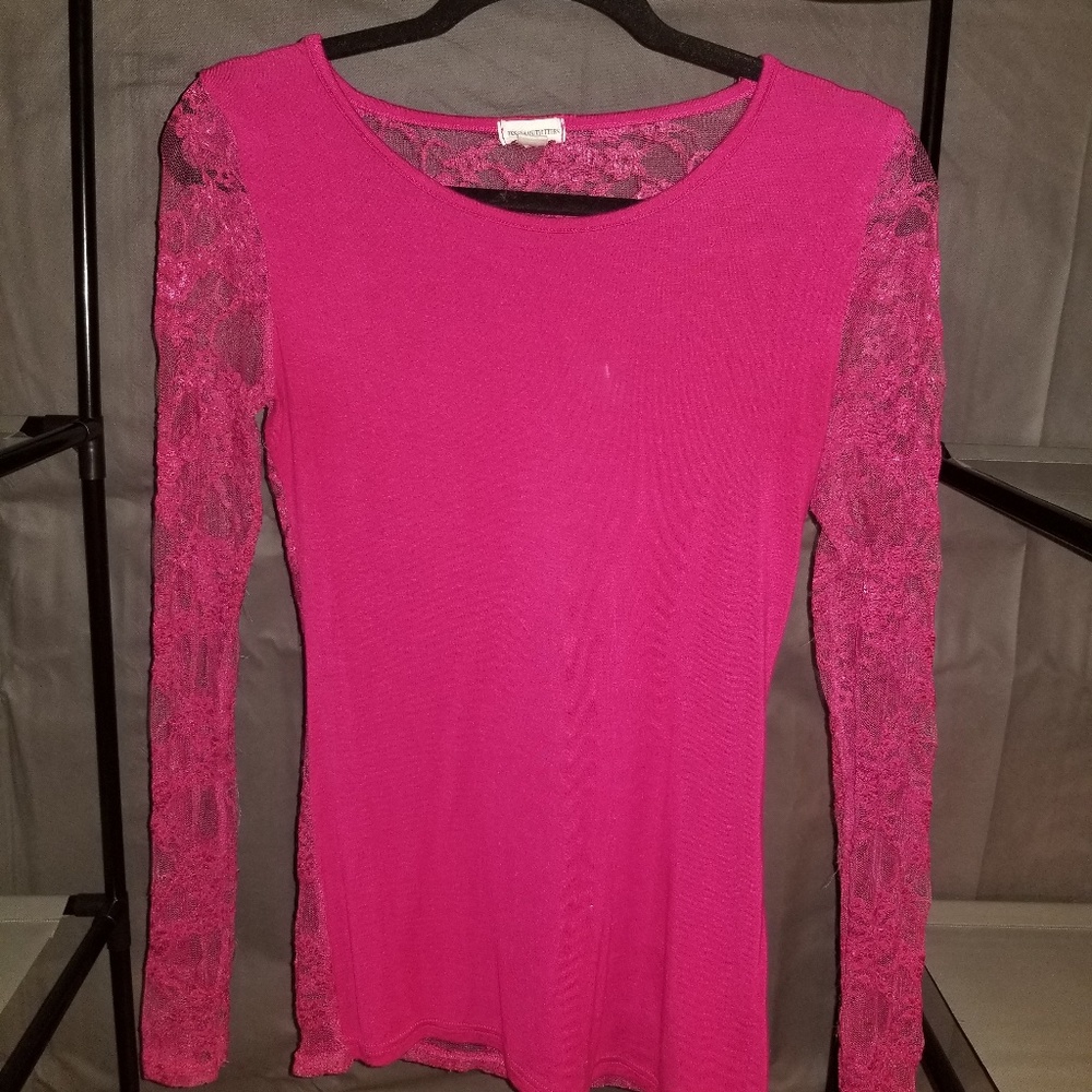 Lace sleeves